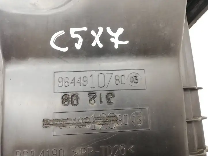 Citroen C5 (2008 - 2017) 9644910780 Корпус воздушного фильтра — фото 4