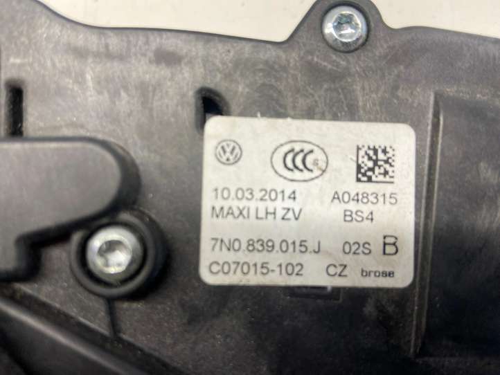 Volkswagen Sharan (2010 - 2015)  7N0839015j Замок раздвижной двери