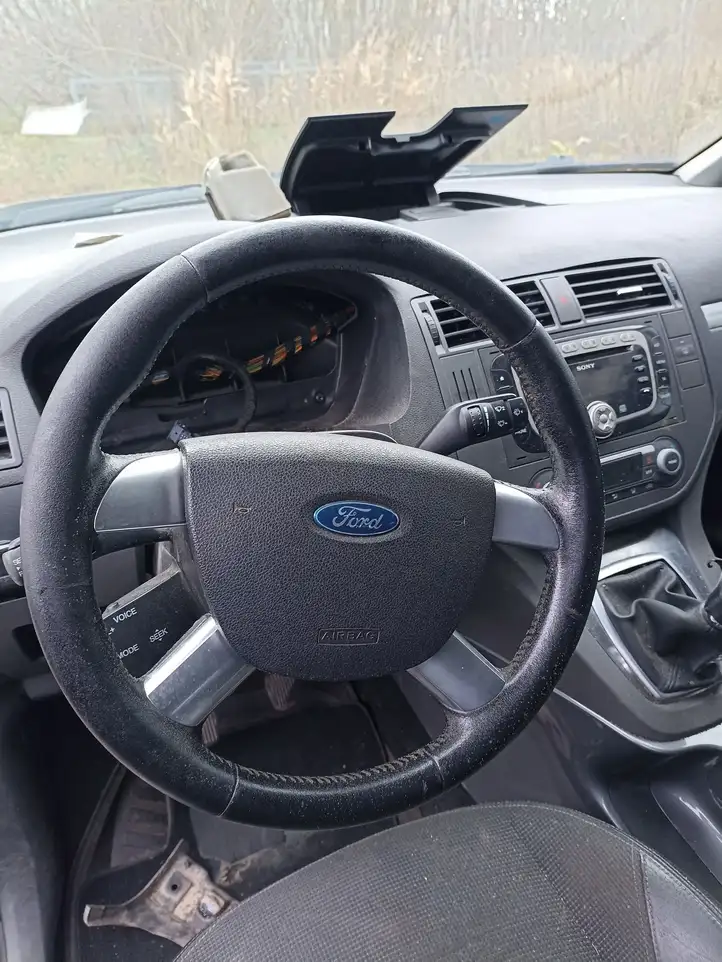 Ford Focus C-MAX (2003 - 2010) Подушка безопасности руля — фото 1