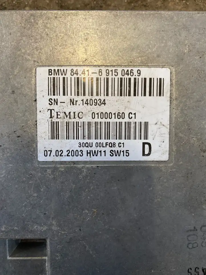 BMW X3 E83 (2003 - 2010) 6915046 Модуль комфорта — фото 2