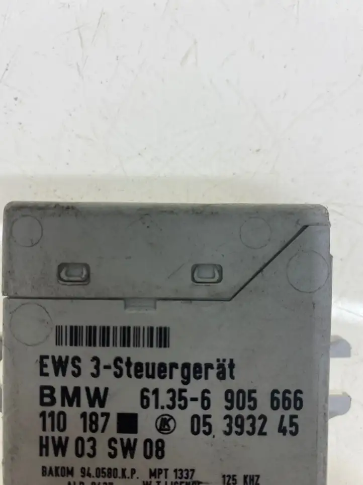 BMW 3 E46 (1998 - 2005) 61356905666 Блок иммобилайзера — фото 2