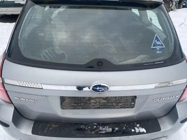 Subaru Outback (2007 - 2009) Крышка багажника — фото 2