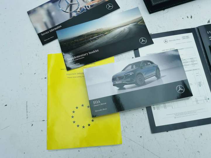 Mercedes-Benz EQA (2021 - )   Сервисная книжка