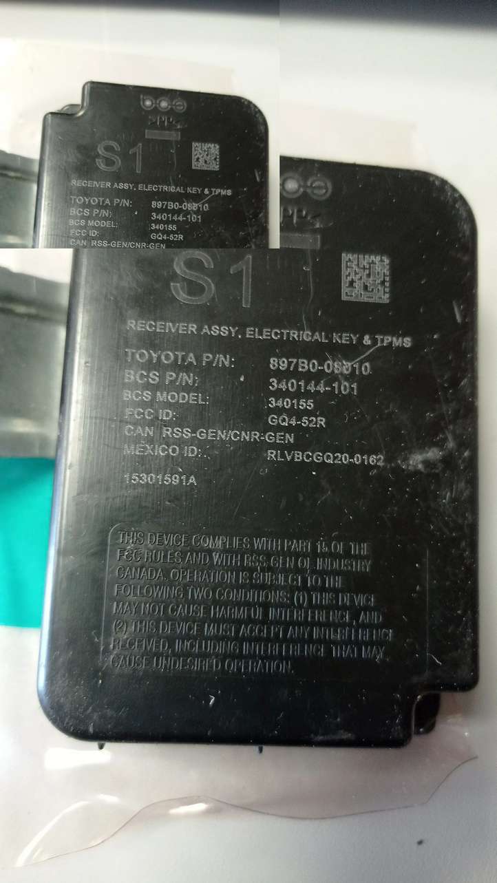 Toyota Sienna XL40 IV (2021 - )  897B008010 Блок управления центрального замка