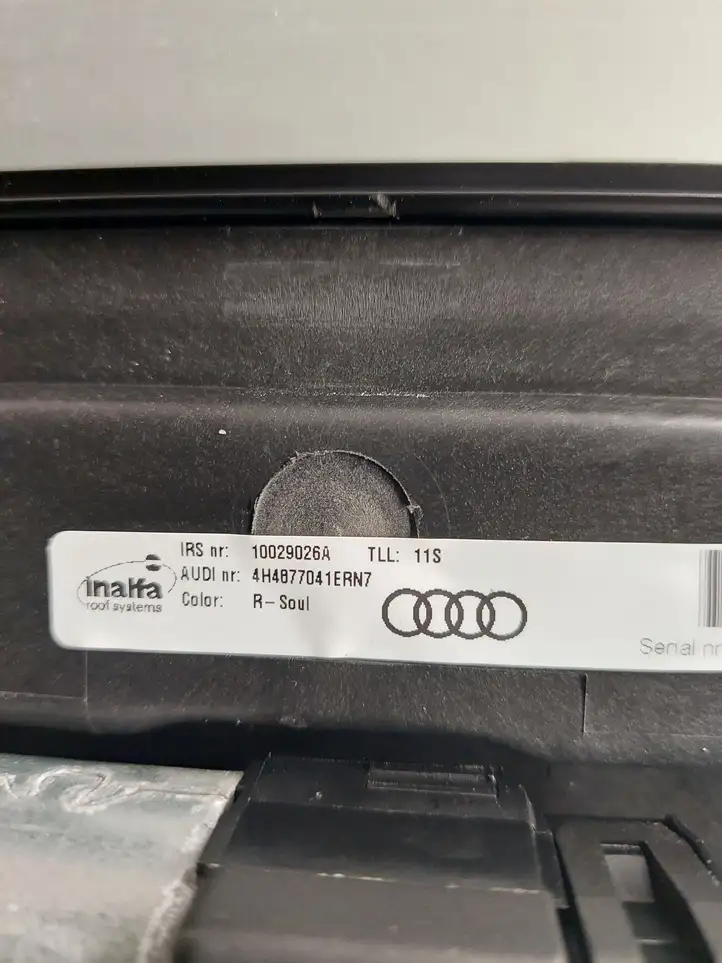 Audi A8 S8 D4 4H (2013 - 2017) 4H4877041 Комплект люка крыши — фото 3