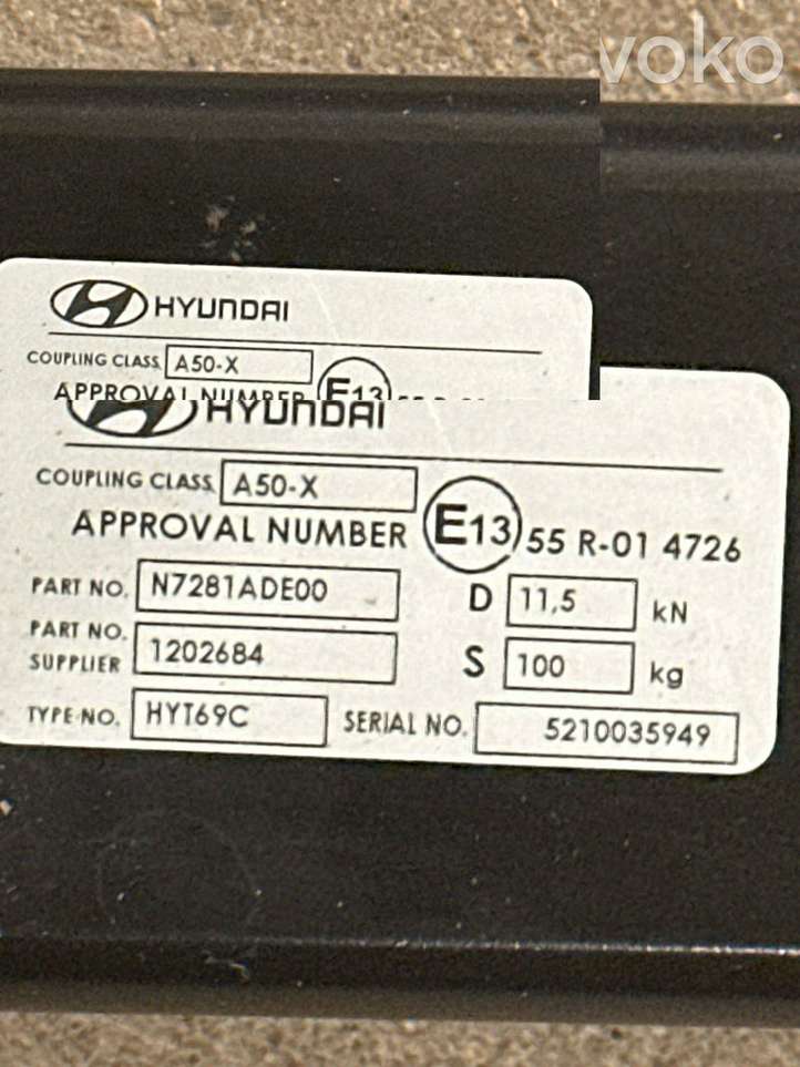 Hyundai Tucson IV NX4 (2020 - )  N7281ADE00 Комплект крюка