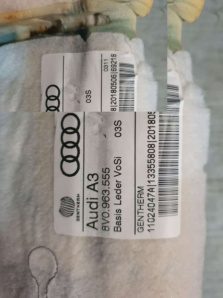 Audi A3/S3 8V (2012 - 2016)  8V0963553J Датчик давления сиденья