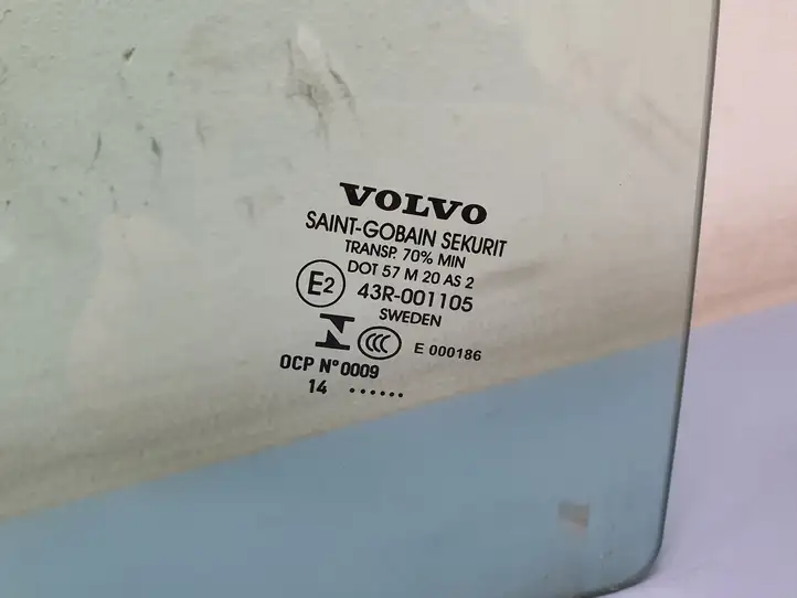 Volvo S60 (2013 - 2018) 31385417 Стекло задней двери — фото 3