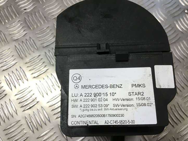 Mercedes-Benz S C217 (2015 - 2020)  A2229001510 Вакуумный насос центрально замка