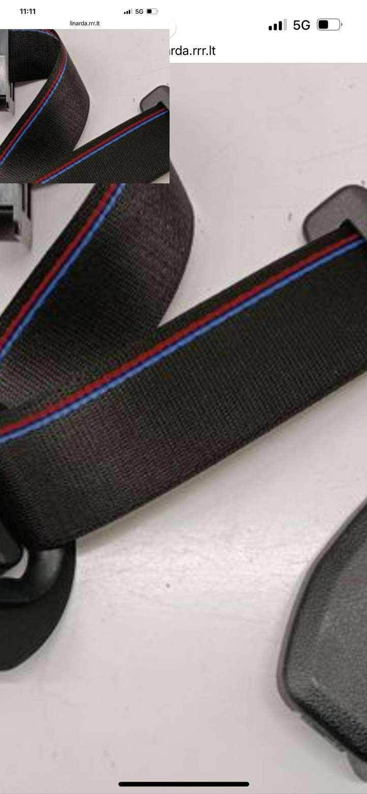 BMW M3 G80 (2020 - )  S5807638206 Комплект ремней безопасности