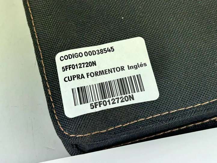 Cupra Formentor (2021 - )  5FF012720BN Сервисная книжка