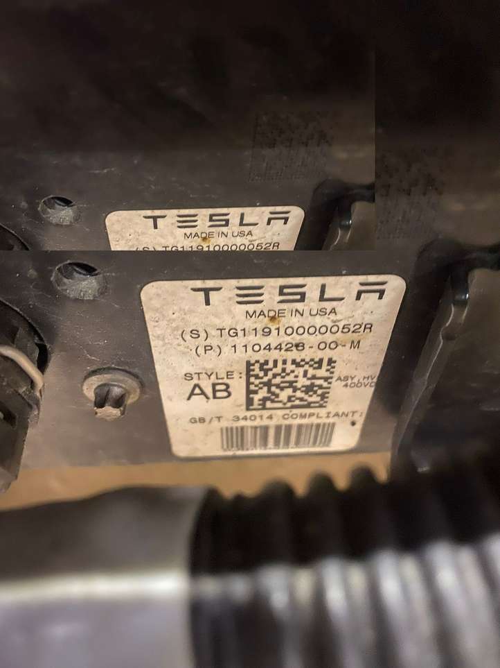 Tesla Model 3 (2017 - 2023)  110442300M  Аккумуляторная батарея гибридного / электрического автомобиля