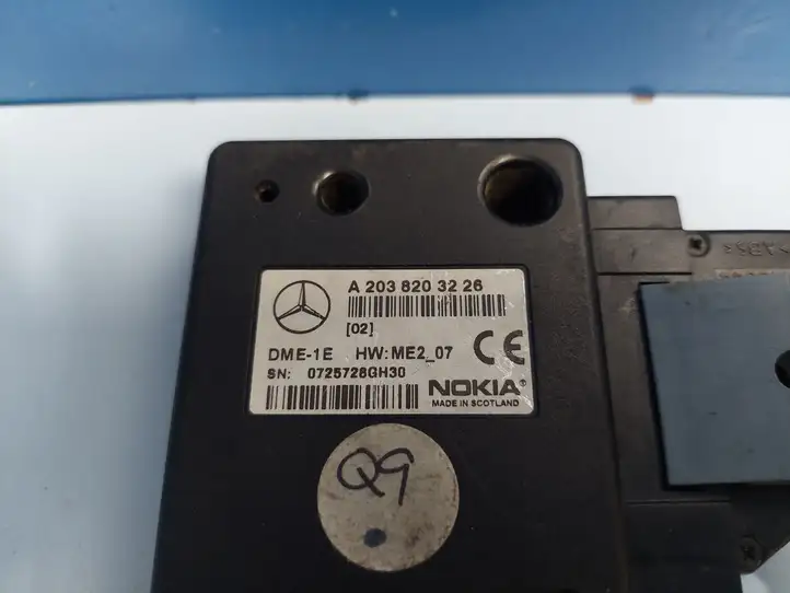Mercedes-Benz C W203 (2000 - 2007) A2038203226 Блок GSM — фото 3