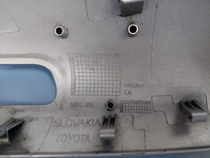 Toyota Corolla E140 E150 (2007 - 2013) 8794522030B0 Пластиковая отделка зеркала — фото 6