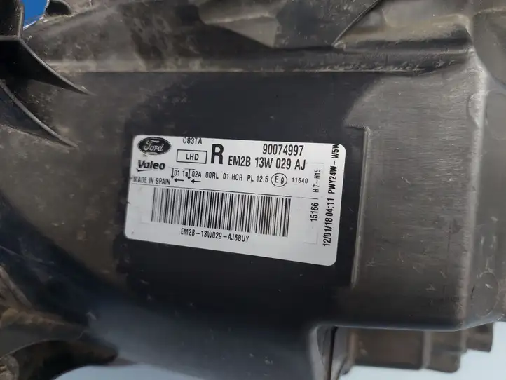 Ford S-MAX (2015 - ) 90074997 Передняя фара — фото 9