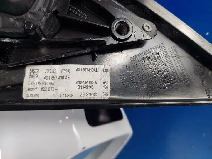 Audi A6 C7 (2011 - 2014) 4G1857410AE Боковое зеркало с электроприводом — фото 6