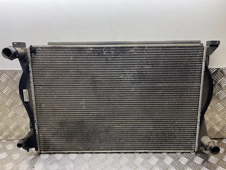 Audi A6 S6 C6 4F (2004 - 2008) 4F0121251L Радиатор охлаждающей жидкости двигателя — фото 1