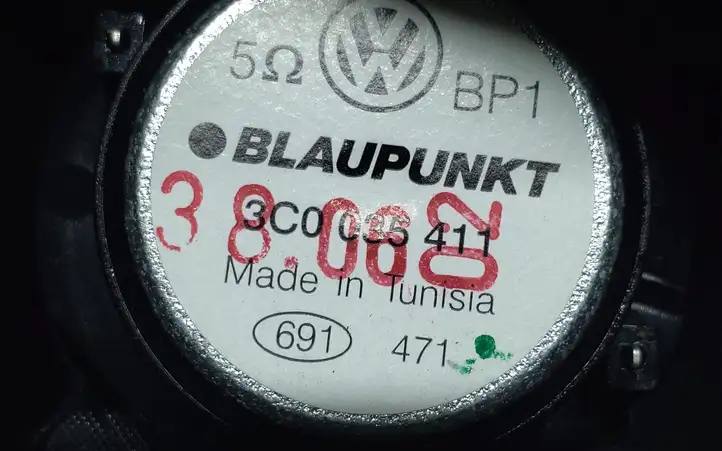 Volkswagen PASSAT B6 (2005 - 2010) 3C0035411 Твитер передней двери — фото 7