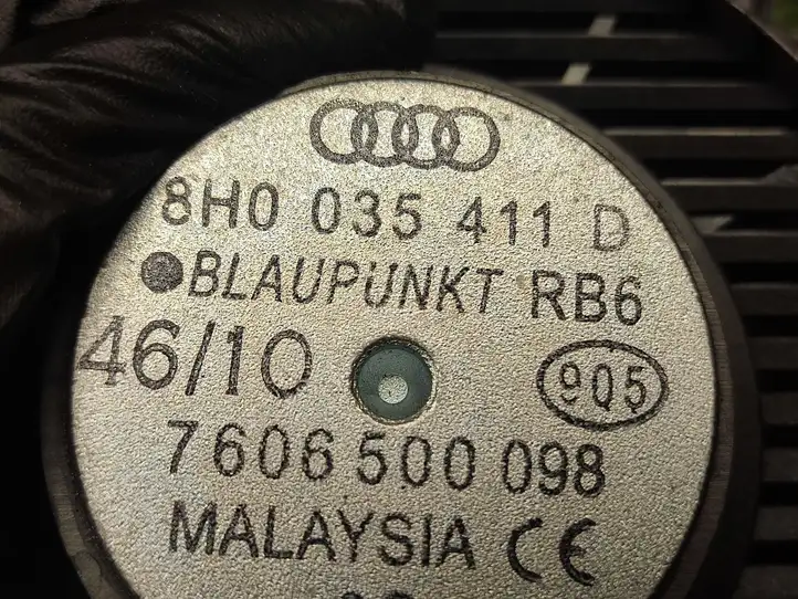 Audi A3/S3 8P (2008 - 2013) 8H0035411D Динамики задних дверей — фото 2