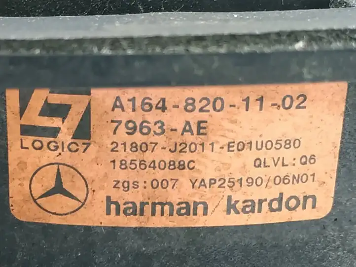 Mercedes-Benz R W251 (2005 - 2013) Динамики задних дверей — фото 3