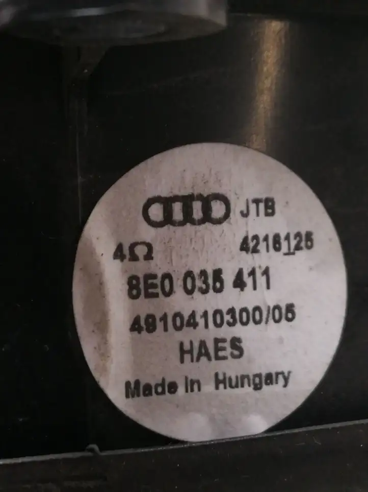 Audi A4 S4 B7 8E 8H (2004 - 2009) 8E0035411 Динамики задних дверей — фото 2