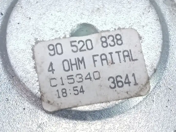 Opel Zafira A (1999 - 2003) 90520838 Динамики задних дверей — фото 3