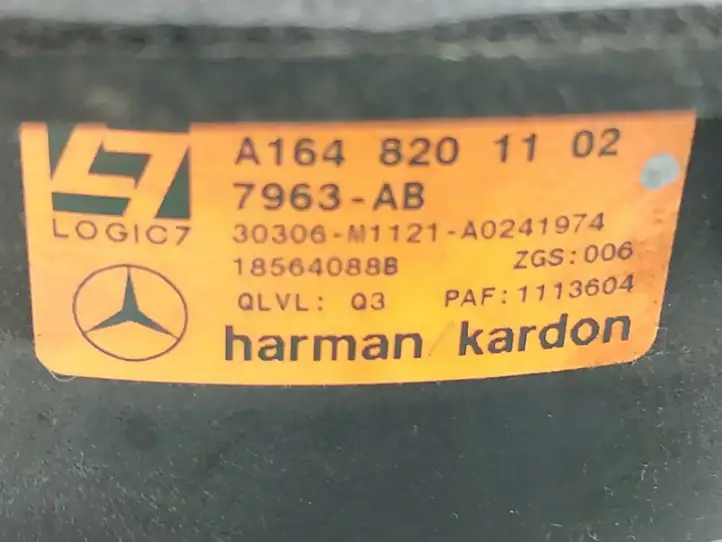 Mercedes-Benz GL X164 (2006 - 2012) Динамики задних дверей — фото 3
