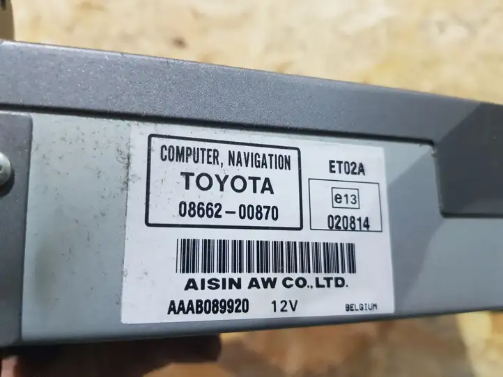 Toyota Avensis T250 (2003 - 2006) 0866200870 Навигационный привод CD/DVD — фото 5