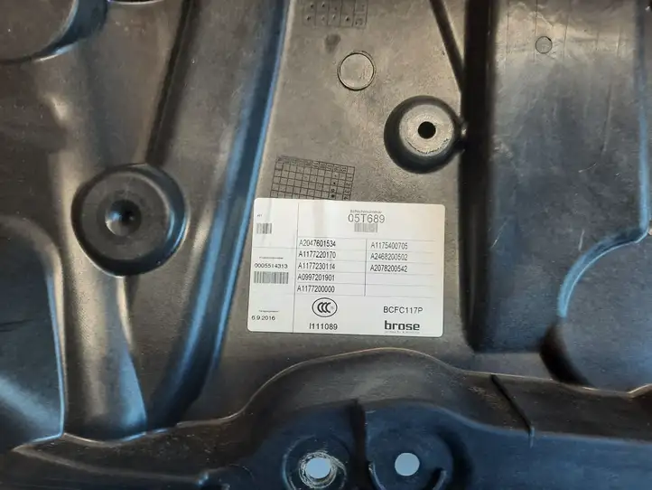 Mercedes-Benz CLA C117,X117,W117 (2013 - 2019) A1177220170 Стеклоподъемник передней двери (без мотора) — фото 4