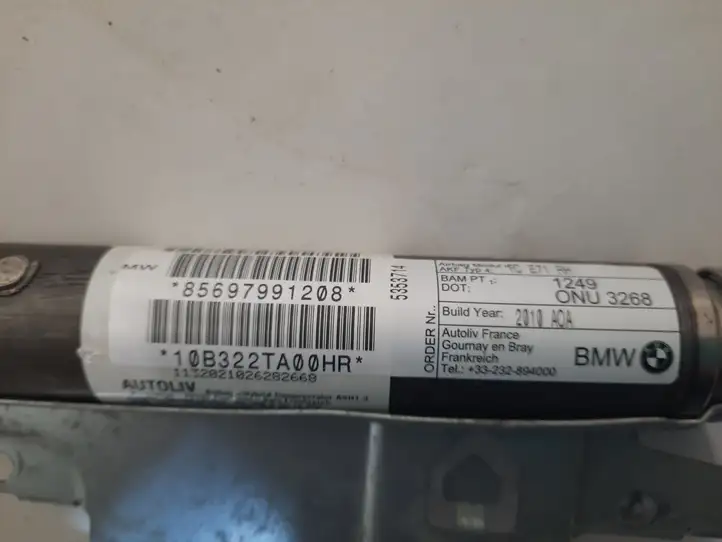 BMW X6 E71 (2008 - 2014) 85697991208 Боковая подушка безопасности шторка — фото 3