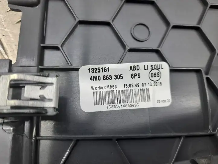 Audi Q7 4M (2015 - ) 4M0863305 Другая деталь консоли (туннеля) — фото 2