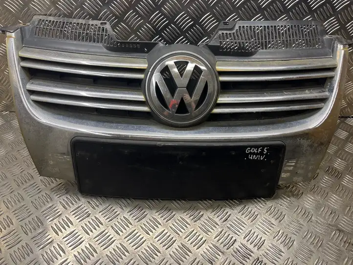 Volkswagen Golf V (2003 - 2009) 1KD853651 Верхняя решетка радиатора — фото 1