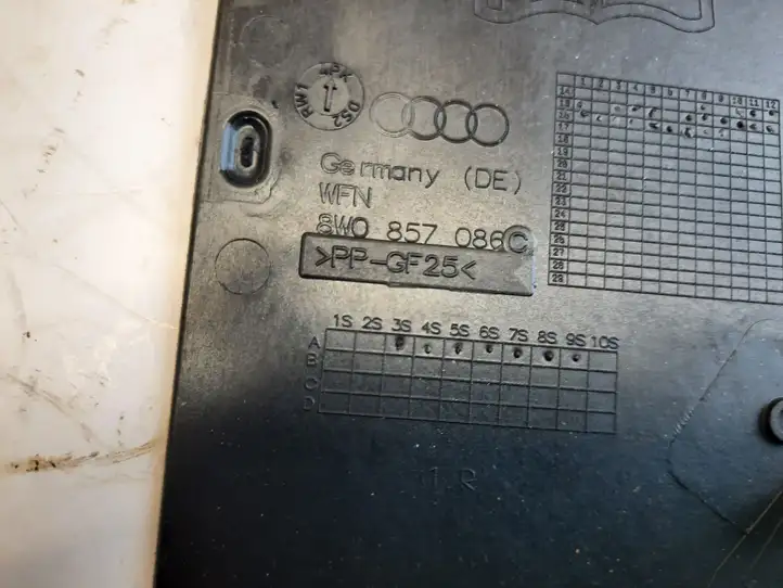 Audi A4 S4 B9 (2015 - 2019) 8W0857086 Боковая отделка панели приборов — фото 4