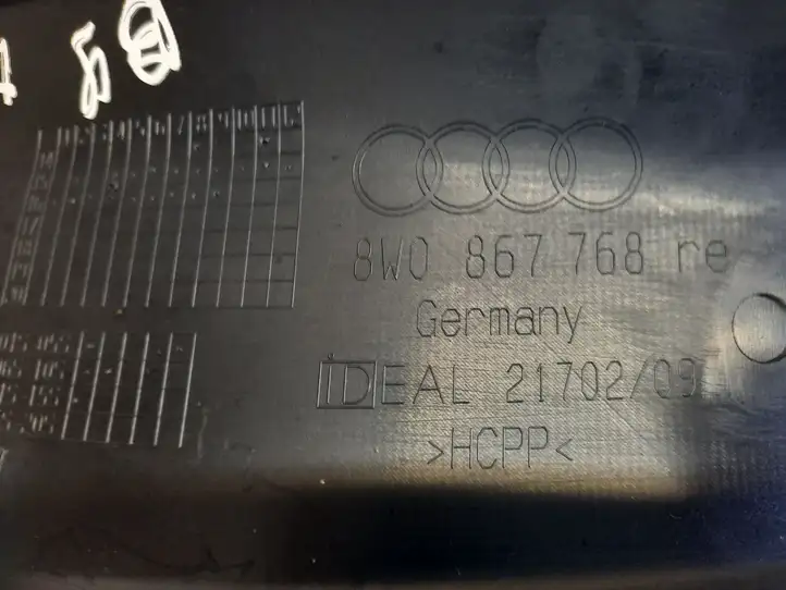 Audi A4 S4 B9 (2015 - 2019) 8W0867768 Обшивка стойки C — фото 4