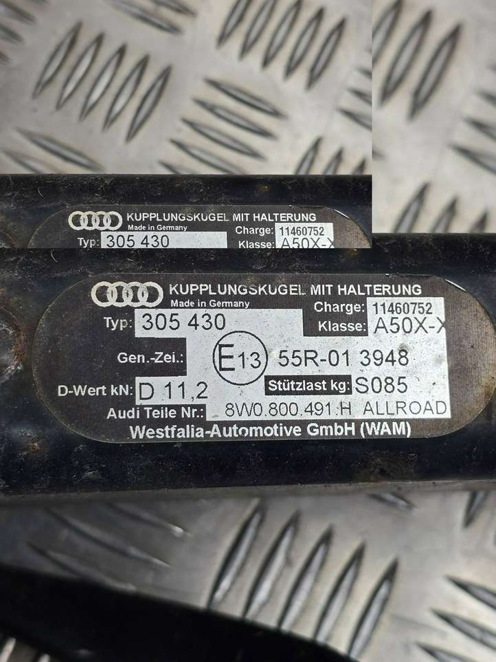 Audi A4 allroad (2016 - 2019)  8W0800491H Комплект крюка