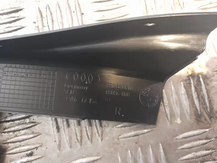 Audi Q5 SQ5 (2008 - 2012) 8R0867610 Накладка стекла передней двери — фото 2