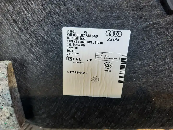 Audi A3/S3 8V (2012 - 2016) 8V5863887 Боковая обшивка багажника — фото 3