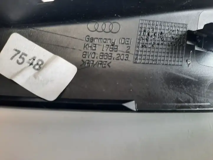 Audi A3/S3 8V (2012 - 2016) 8V0868203 Внутренняя отделка заднего порога — фото 3