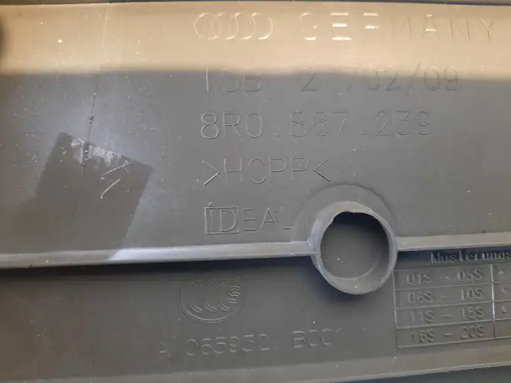 Audi Q5 SQ5 (2008 - 2012) 8R0867239 Нижняя обшивка стойки B — фото 3