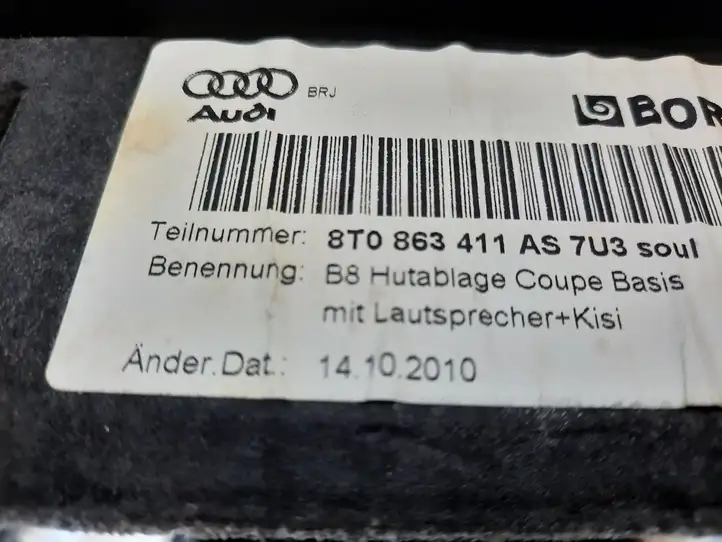 Audi A5 8T 8F (2011 - 2016) 8T0863411 Задний подоконник — фото 2