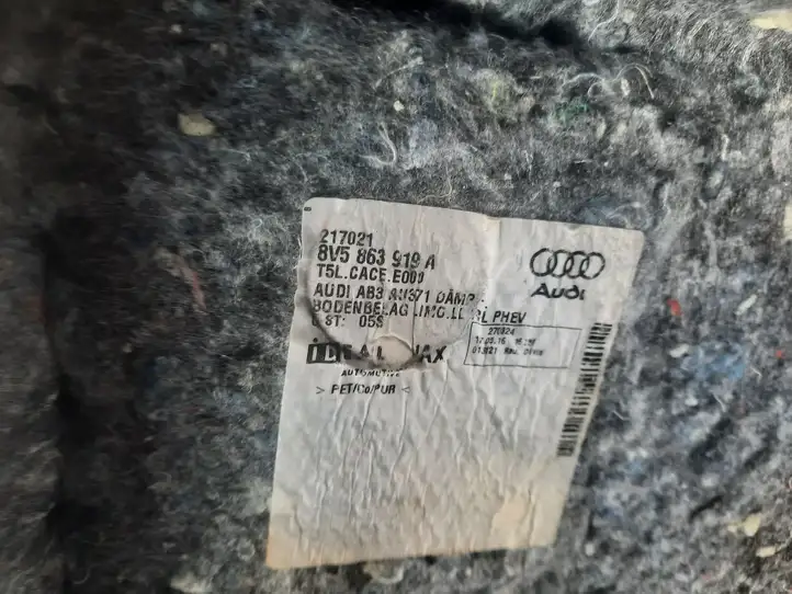Audi A3/S3 8V (2012 - 2016) 8V5863919A Передний коврик салона — фото 2