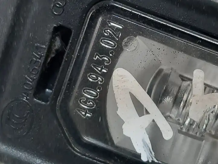 Audi A3/S3 8V (2012 - 2016) 4G0943021 Подсветка номера — фото 2