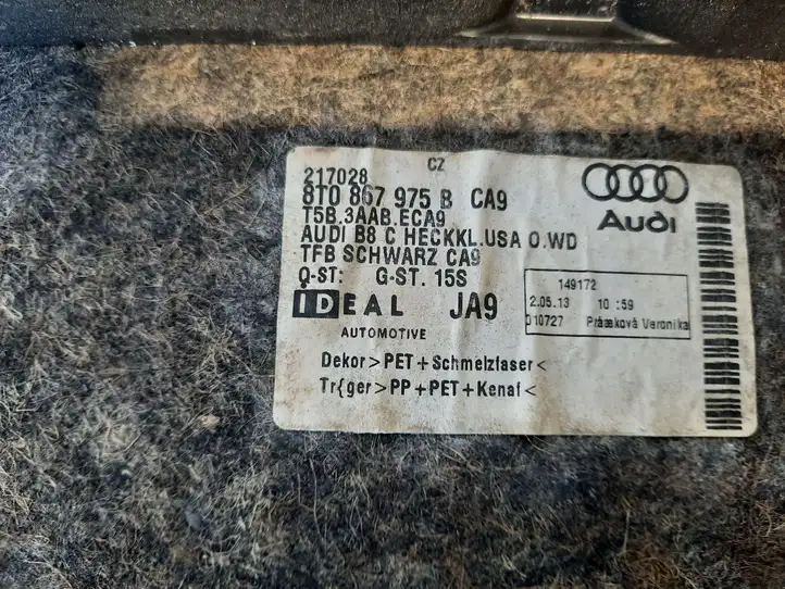 Audi A5 8T 8F (2011 - 2016) 8T0867975B Основной отделочный щит — фото 3