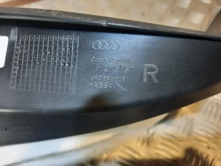 Audi A8 S8 D4 4H (2010 - 2014) 4H0864608K Внутренняя отделка заднего порога — фото 2