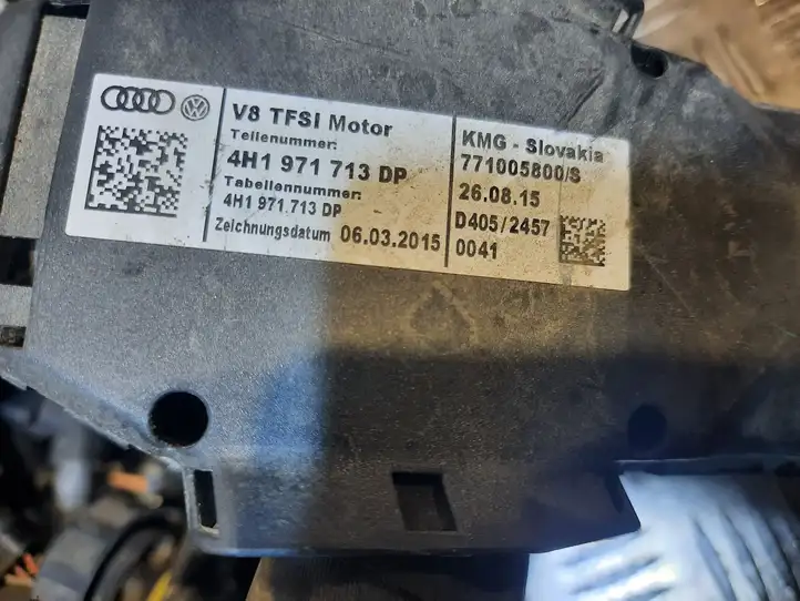 Audi A8 S8 D4 4H (2010 - 2014) 4H1971713DP Проводка двигателя — фото 2