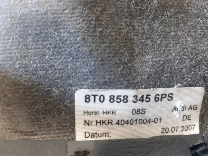 Audi A5 8T 8F (2011 - 2016) 8T0858345 Обшивка рулевой колонки — фото 2
