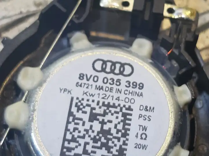 Audi A3/S3 8V (2012 - 2016) 8V0035399 Твитер задних дверей — фото 2