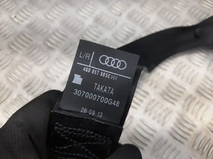 Audi A6 C7 (2011 - 2014) 4G0857805C Задний ремень безопасности — фото 6