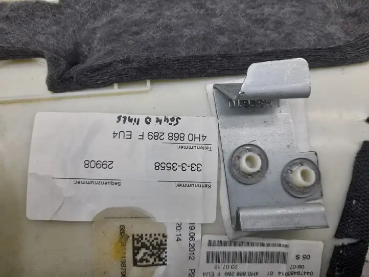 Audi A8 S8 D4 4H (2010 - 2014) 4H0868289F Обшивка стойки C — фото 2