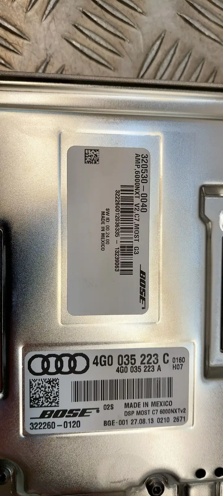 Audi A6 C7 (2011 - 2014) 4G0035223A Усилитель звука — фото 3